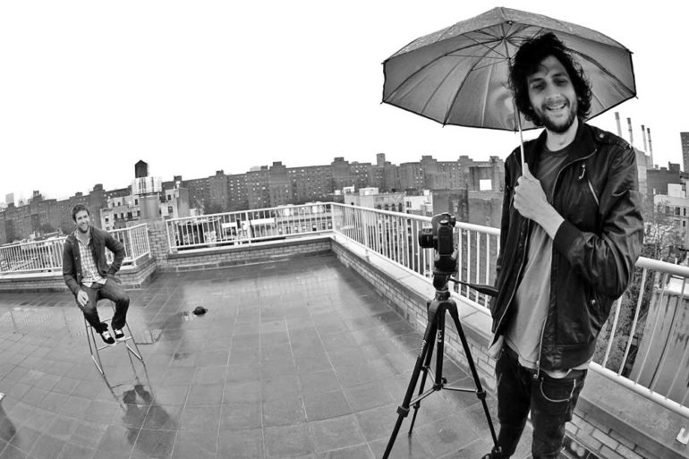 me_and_aaron_rain_rooftop_nyc_b_w.jpg