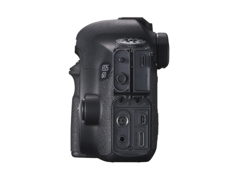 EOS 6D SIDE LEFT TERMINALS