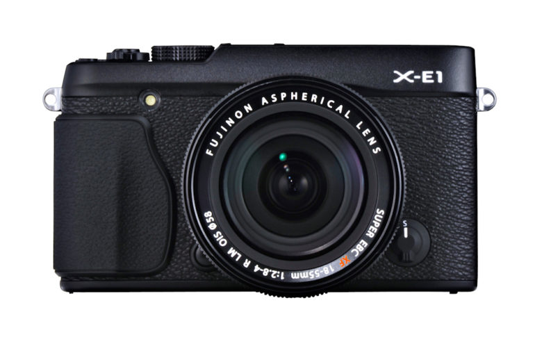 X-E1 BK_18-55mm_front