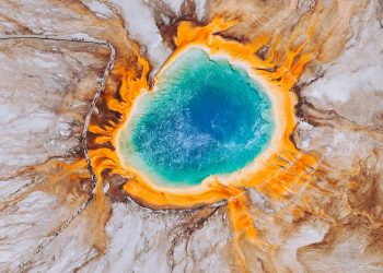 UNESCO-heritage-sites-overhead-Grand-Prismatic-Spring