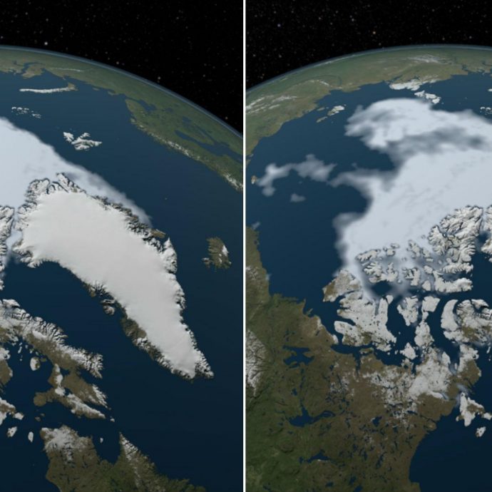 Les Effets Du Rechauffement Climatique Vus Du Ciel Lense