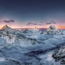 SkyPixel 6th Anniversary Contest-Photo Group-First Prize-Nature-远眺三怙主雪山
