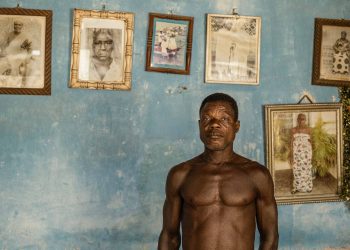 Bruno Cattani, from Voodoo Priest, the Ancestors, 2019, 75 x 100 cm, photograph, pigment fine art print on bond and frame, Courtesy VisionQuest 4rosso