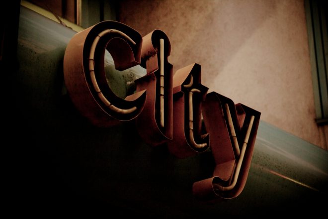 city