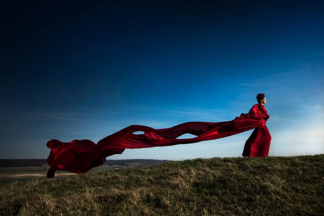 The Lady in Red