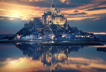 Mont Saint-Michel, France by Beatrice Preve and Samir Belhamra @Grafixart_photo
