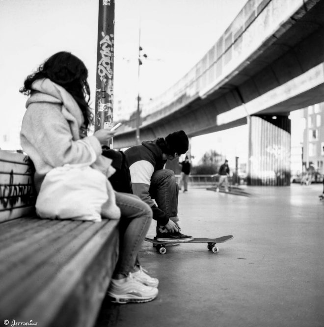 Skate park, Lille, Fr.