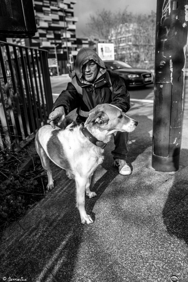 Sdf et son ami le chien.