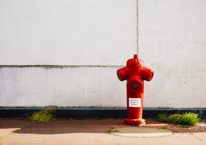 la borne rouge