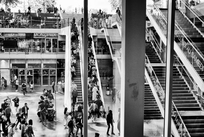 escalator VS escalier