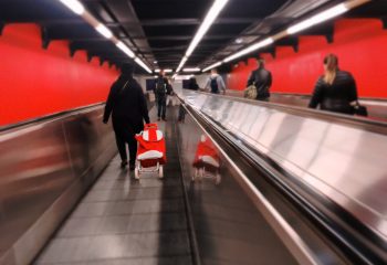 Rouge métro