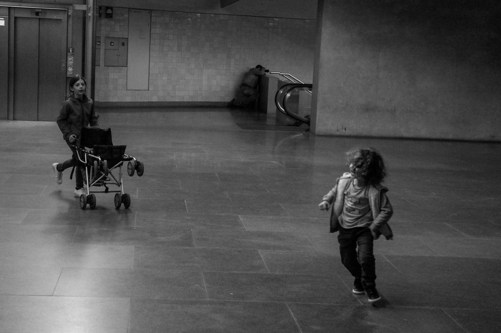 En attendant le métro