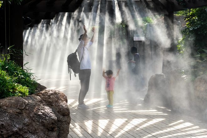 Douche de lumière