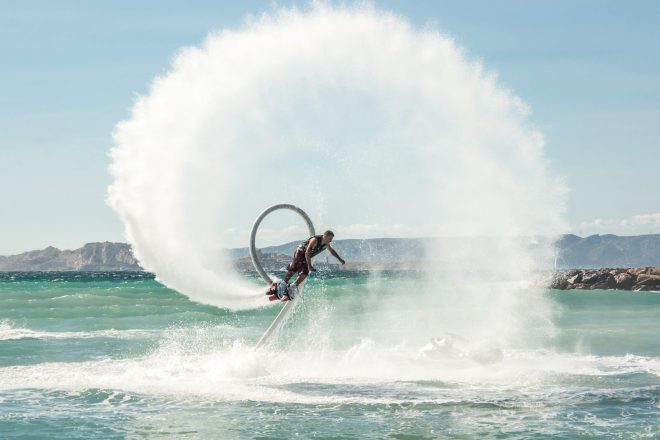 Faire des ronds dans l'eau... enfin sur l'eau