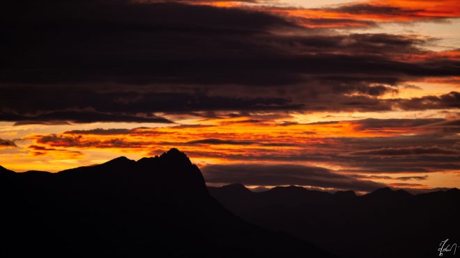 Vue du Col de Gleize (Hautes-Alpes/Gap/France)