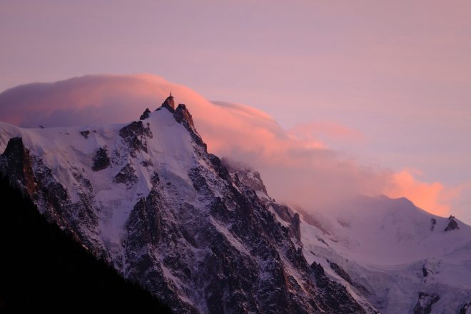 Nuages sur l'aiguille