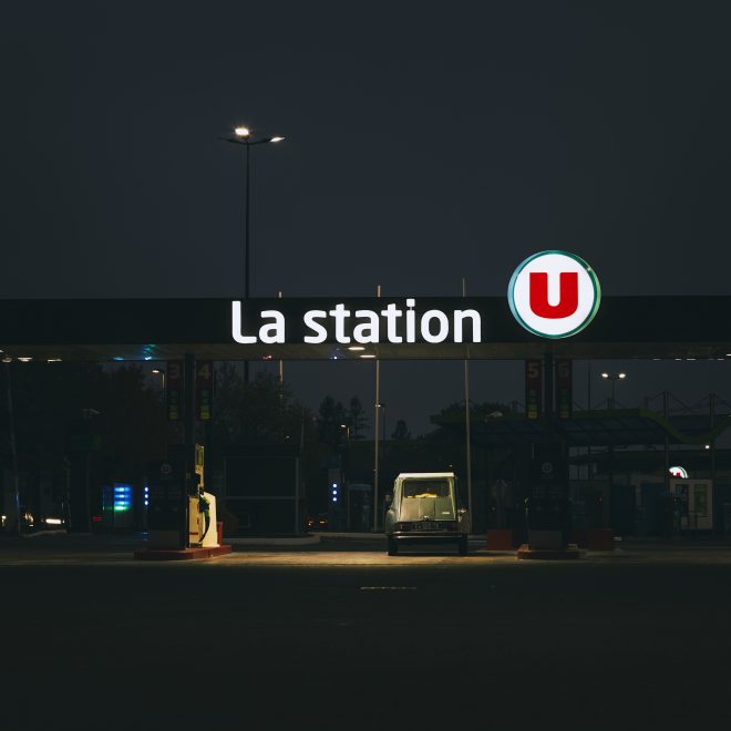 La station