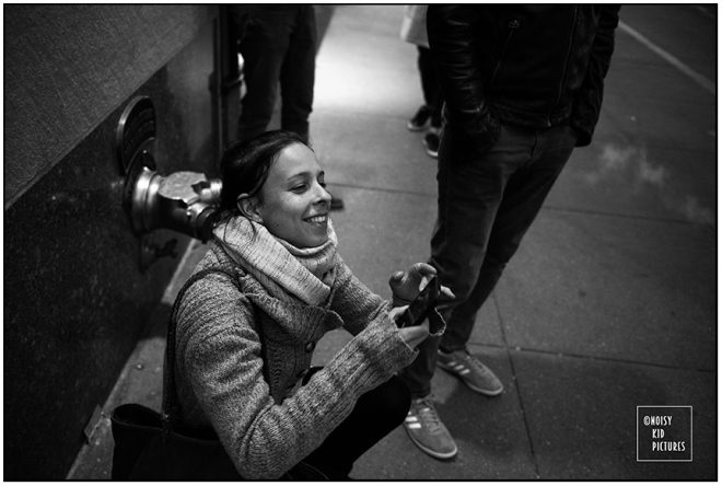 Belgian tourist in charging mode