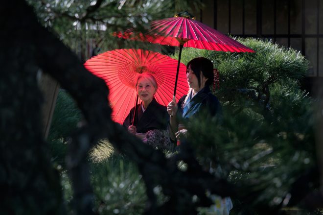 Japonaises à Kyoto